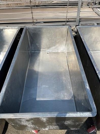 Used Stainless Steel 212 Gallon Meat Cart / Portable Tank