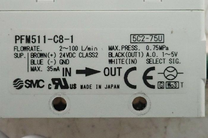 Used SMC PFM511-C8-1 Flow Sensor