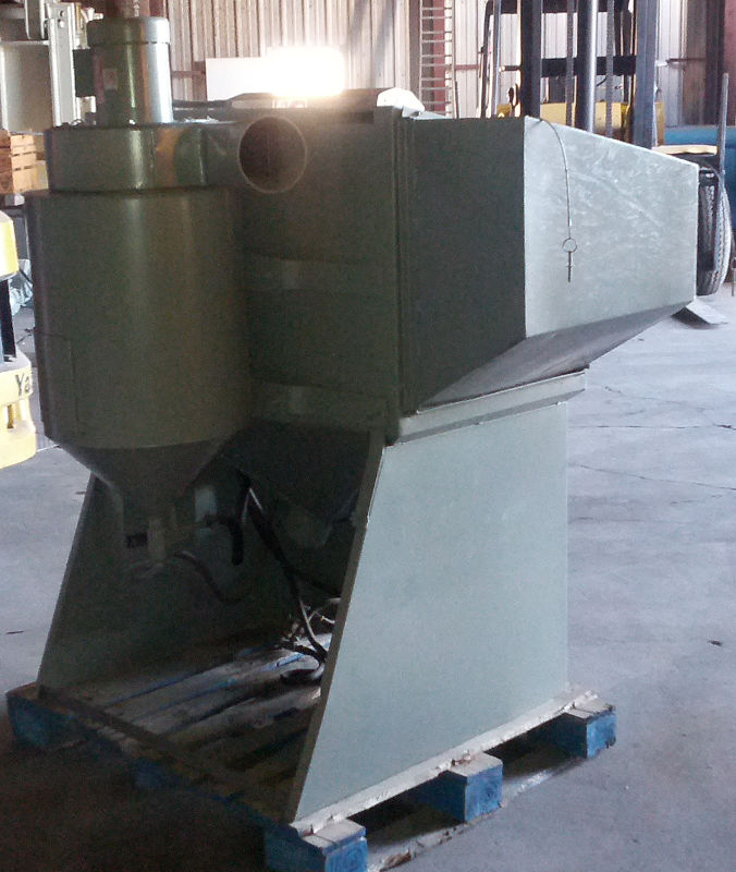 Used Zero Model BNP 50-7 Extended Blast Cabinet; S/N 22796