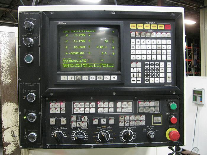Used OKUMA CADET V4020 CNC VERTICAL MACHINING CENTER - Tons of tooling!