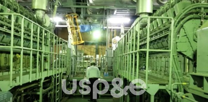 Used 5.7 MW 2004 Used Niigata 18V22AG Natural Gas Generator Sets