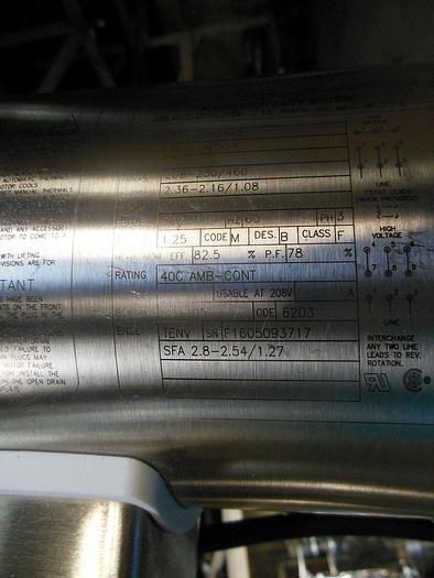 Used Conveyor, Belt, 12" X 11'6", Stainless Steel, Incline, Sanitary, #S742670