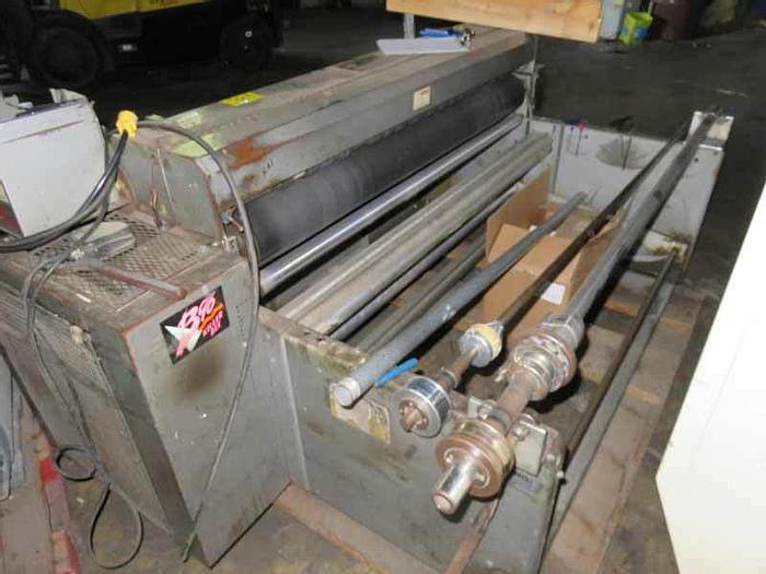 Used 60" ROSENTHAL SHEETER WRAP-O-MATIC MDL. WA-S-5-UZTLVA WITH COUNTER