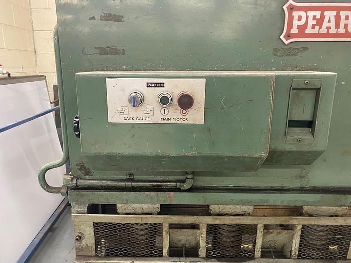 Used Pearson 1250 x 13mm Guillotine Shears
