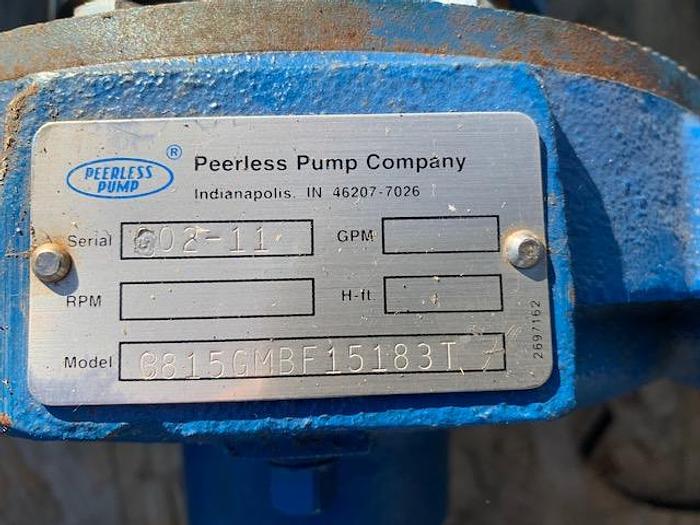 Used Summit Model CC 1.5 x 2" Mild Steel Centrugal Pump