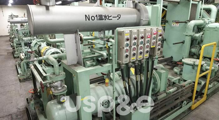 Used 16.5 MW 2002 Used Mitsubishi 18KU30GA Natural Gas Generator Sets