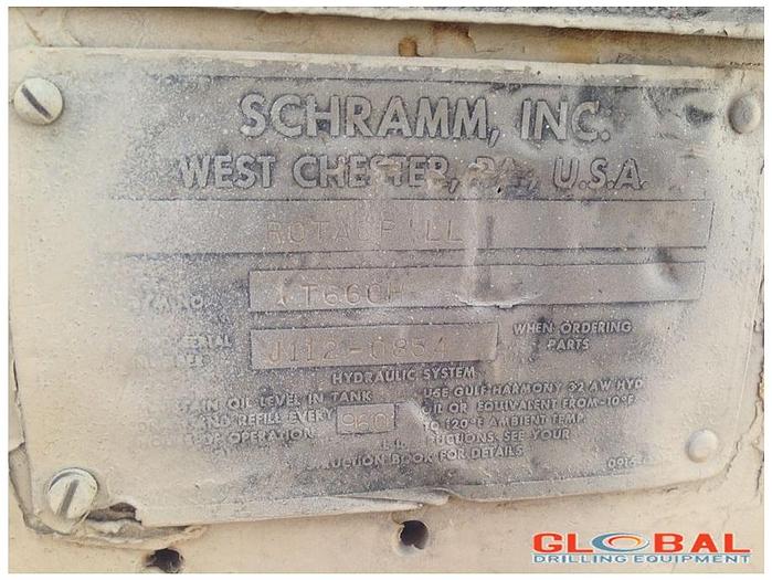 Used Item 0585 : 1988 Schramm T660H Drill Rig