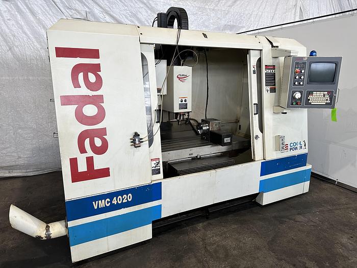 Used 2000 Fadal 4020 Vertical Machining Center - 4th Axis