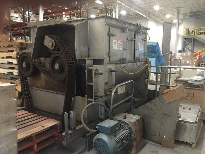 Used 1500 LITER (53 CU. FT.) AMERICAN PROCESS SYSTEMS FLUIDIZED ZONE MIXER – SANITARY S/S