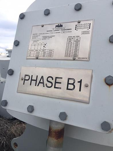2001 Hitachi HVB-550-40000 550kV SF6 NEVER USED GAS CIRCUIT BREAKERS