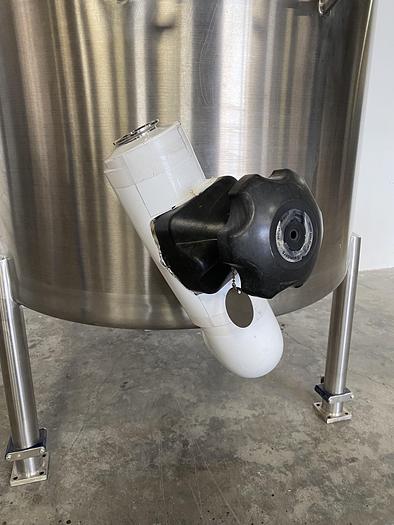 Used T&C  T-201 800 Liter Stainless Steel Mixing Tank w/ Agitator and Load Cells