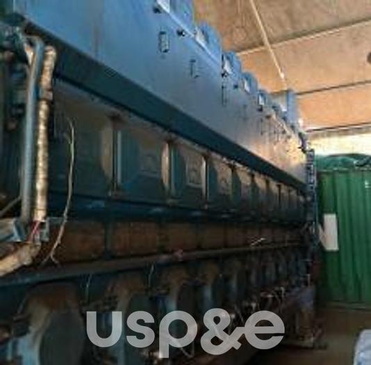 5.6 MW 2011 New MAN 10L 32-44 CR HFO Generator Sets