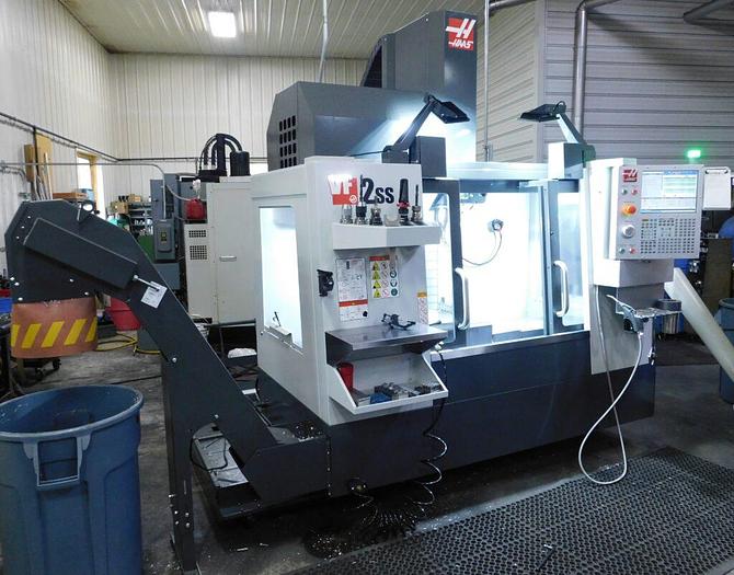 Used 2022 Haas VF2SS CNC Vertical Machining Center