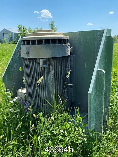 Used Voith VPS35 Pressure Screen With Multi Foil Rotor and Slotted Basket #43694