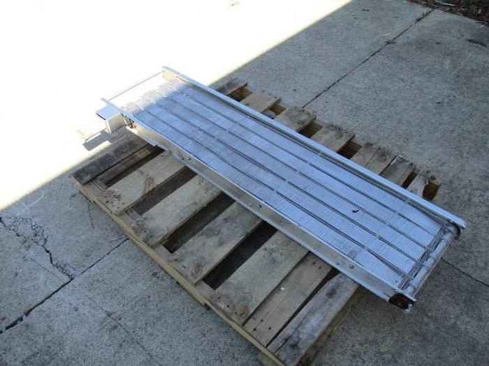 Used Conveyor Section; Wire Belt; 14"Wx5'L