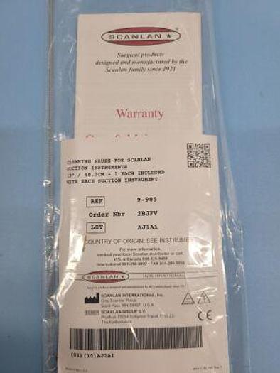 For Sale SCANLAN 9-905 Cleaning Brush for Scanlan Suction Intruments 19" 48.3 cm 6