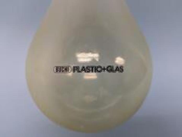 Used For Sale BUCHI Glass 1000mL 24/40 Plastic Coated Rotary Evaporating Pear Flask Water Bath
