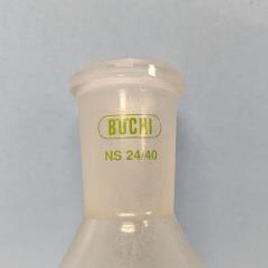 Used For Sale BUCHI Glass 1000mL 24/40 Plastic Coated Rotary Evaporating Pear Flask Water Bath