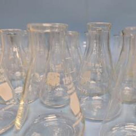 Used For Sale PYREX 125ml (Lot) Pyrex Glass 125ml Erlen Meyers Flask Graduated (50pcs)