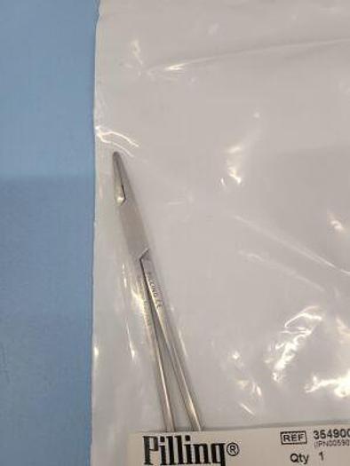 For Sale PILLING 354900 Pilling 354900 DEBAKEY NEEDLE HOLDER, 13.7 x 2 mm jaw, 7" (18 cm), TC