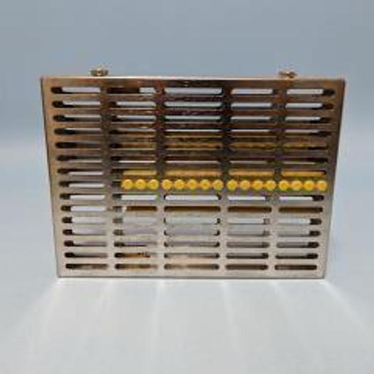 Used For Sale HU FRIEDLY IMS Cassette Large 20 Instruments BLUE IM4208 Box Surgical Autoclave Tabletop