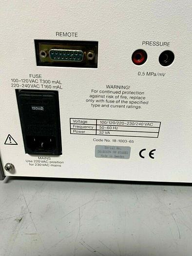 Used Pharmacia Biotech Fine Chemicals P-500 Pump