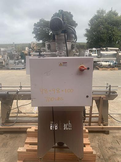 Used Filler, Auger, Nalbach, Mdl NAF-1000, S/st, 1-Head, Conveyor #S744326