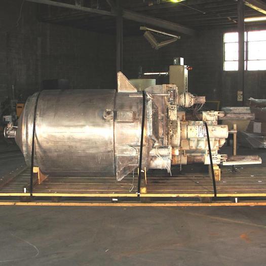 Used 400 GALLON BUHLER VACUUM MIXER – S/S – JACKETED