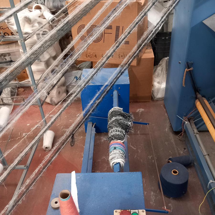 Usato Ref. 5.4.04.153 - Doppia frontura per la produzione di sciarpe