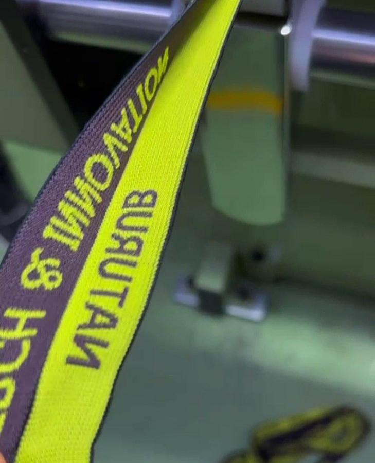 TELAIO JACQUARD PER NASTRI RIGIDI ED ELASTICI DOPPIO FILO DI TRAMA Serie YTB-CW