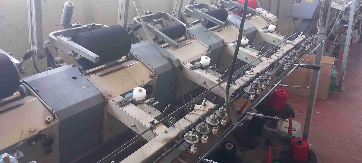 Usato Ref. 2.4.01.103 - No. 2 binatrici Corghi da 18 posizioni cadauna con Aspiratore Magitex