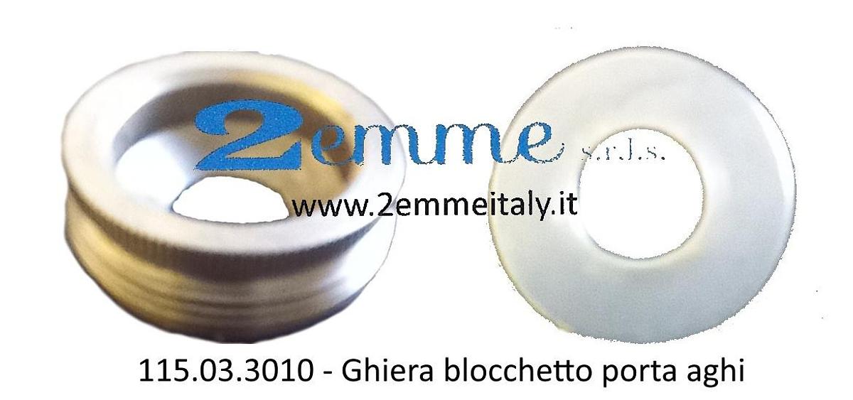 Flangia chiusura guida aghi per Semel KB 212