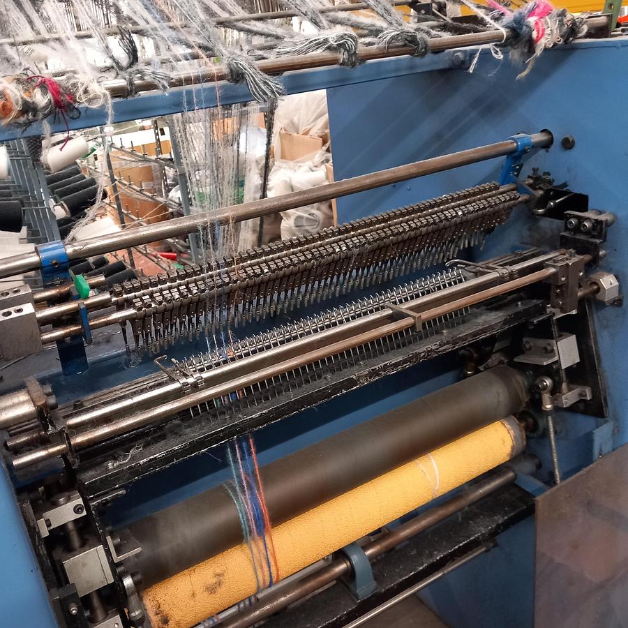 Usato Ref. 5.4.04.153 - Doppia frontura per la produzione di sciarpe