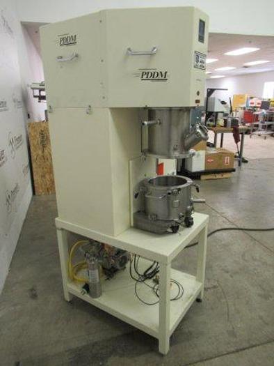 Used 2 GALLON ROSS DUAL PLANETARY DUAL DISPERSER MIXER – WITH DISCHARGE RAM (#9665)
