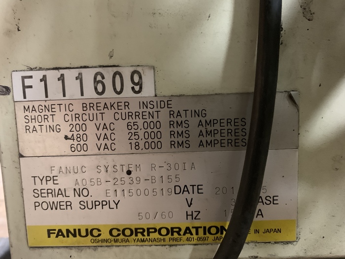 Used FANUC M900iA/260L 260KG X 3100MM REACH 6 AXIS CNC ROBOT WITH R30iA CONTROLLER