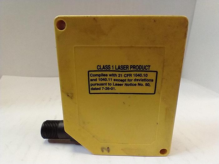 Used BANNER Q60BB6LAF1400Q Adjustable-Field Sensor