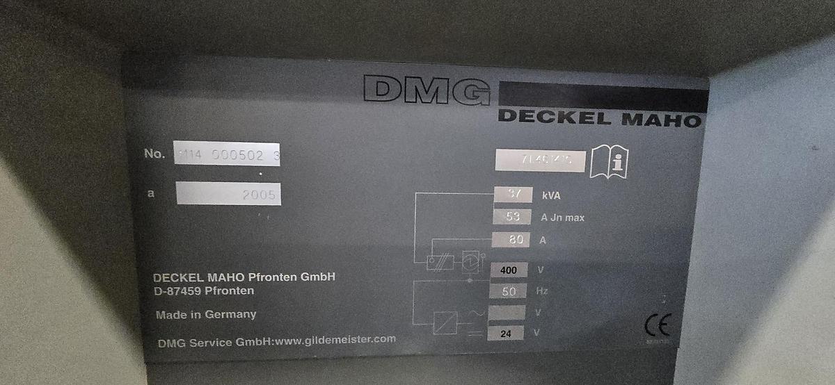 D'occasion DMG DMU 100T 5 axis