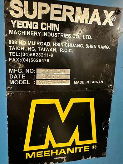 Utilisé 1995 YCM SUPERMAX VMC 65 A