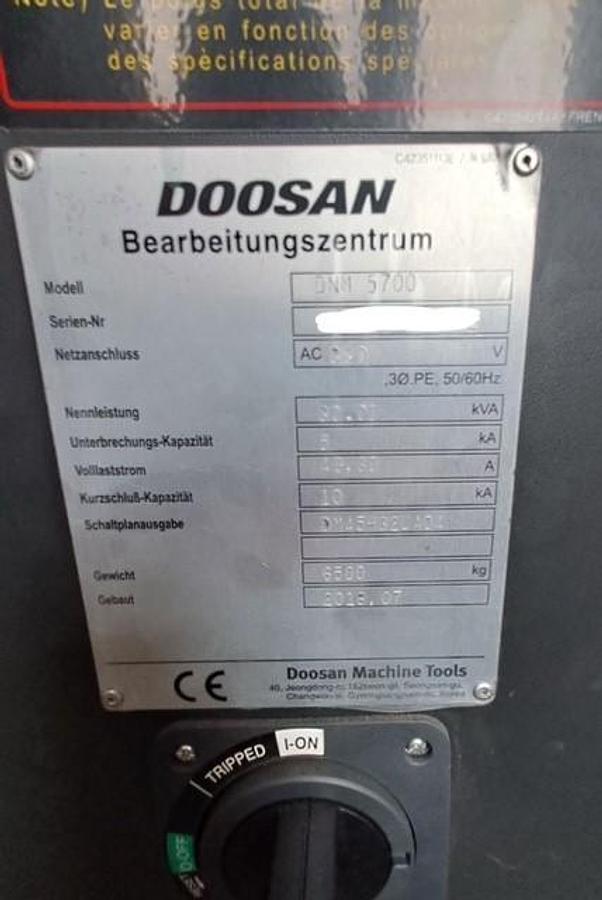 D'occasion Doosan DNM5700 