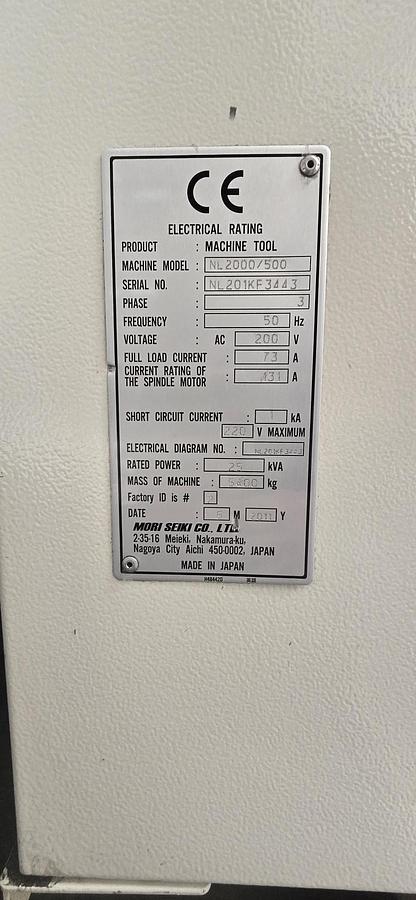 D'occasion MORI SEIKI NL 2000/500 
