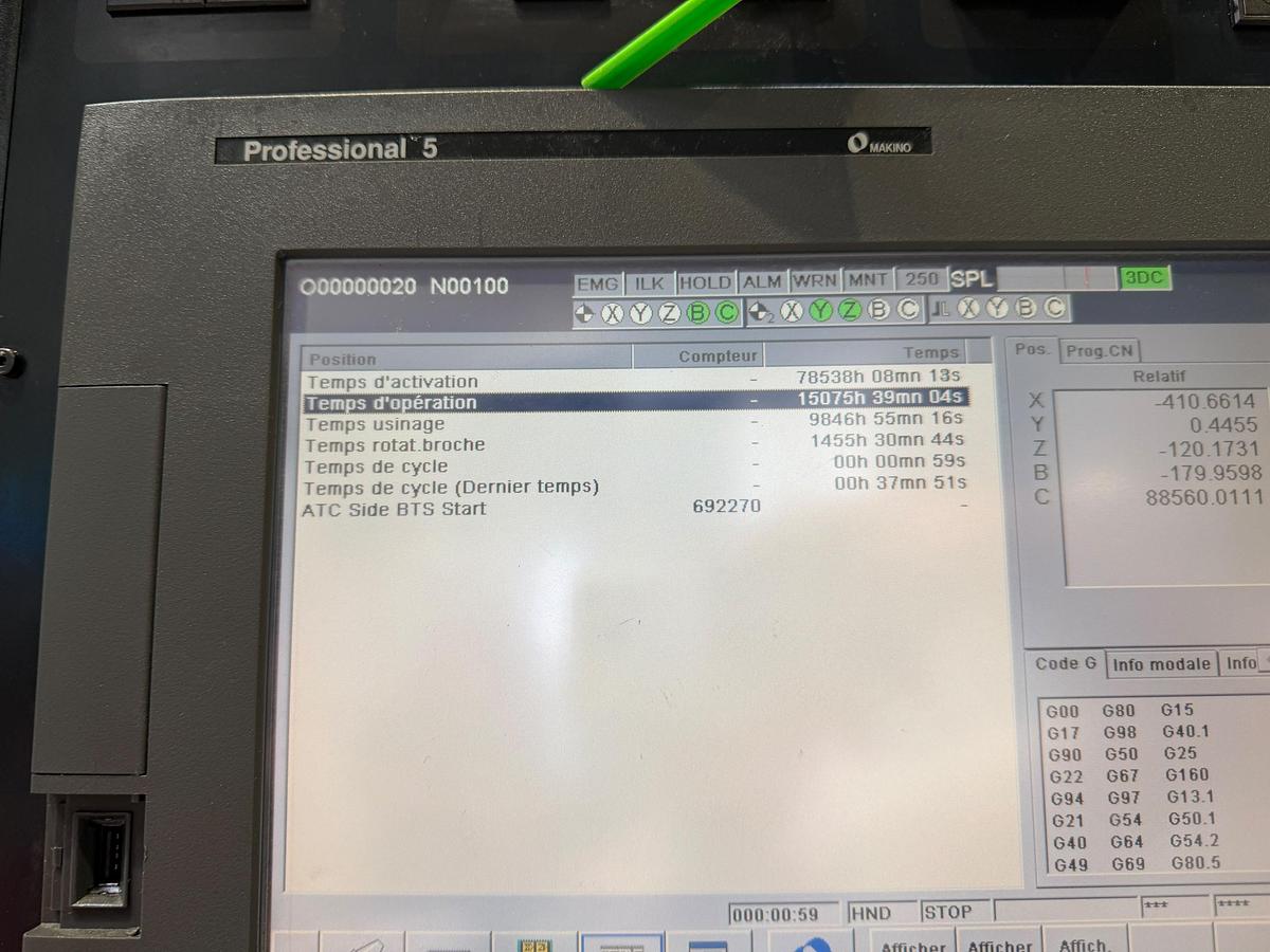 D'occasion Makino a61nx-5E (Year: 2013&14)