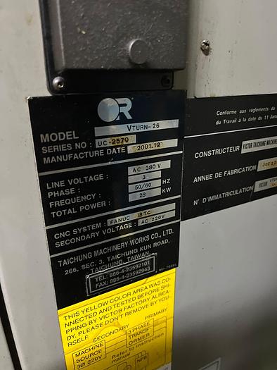 D'occasion 2001 VICTOR VT 26