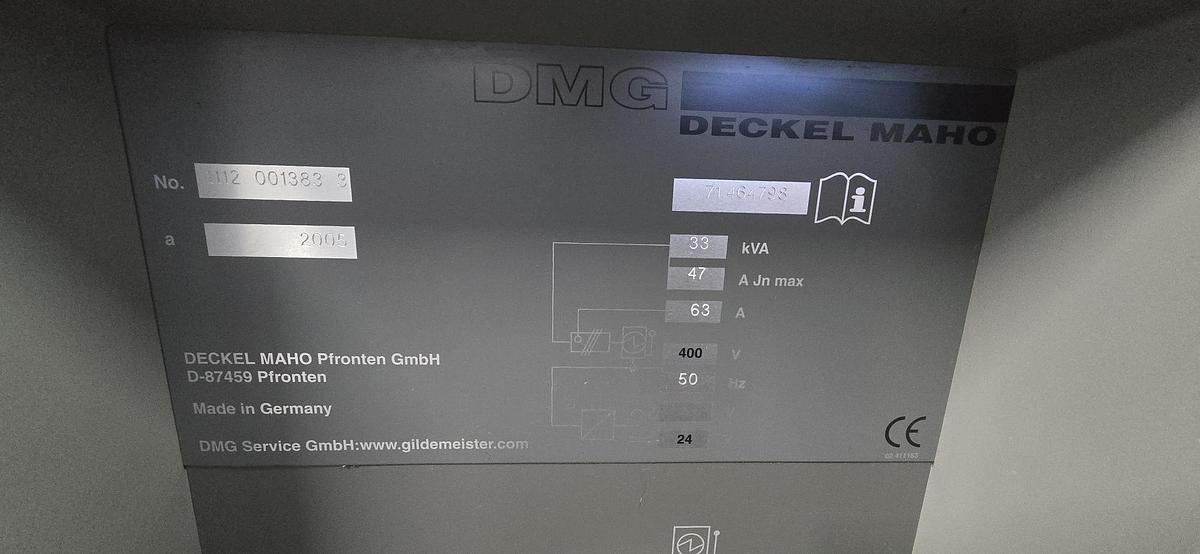 D'occasion DECKEL-MAHO (DMG) DMU 60 T