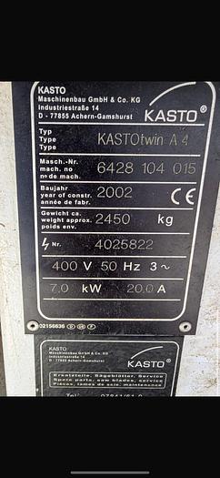 Used 2002 KASTO TWIN 4A