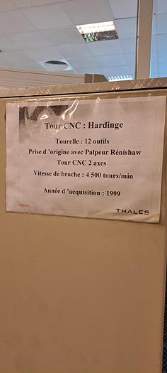 D'occasion 1999 HARDINGE CONQUEST T 51