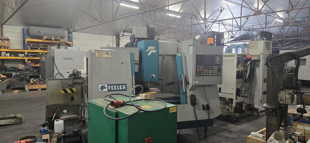 D'occasion VMC FEELER FV800 with 4 axis