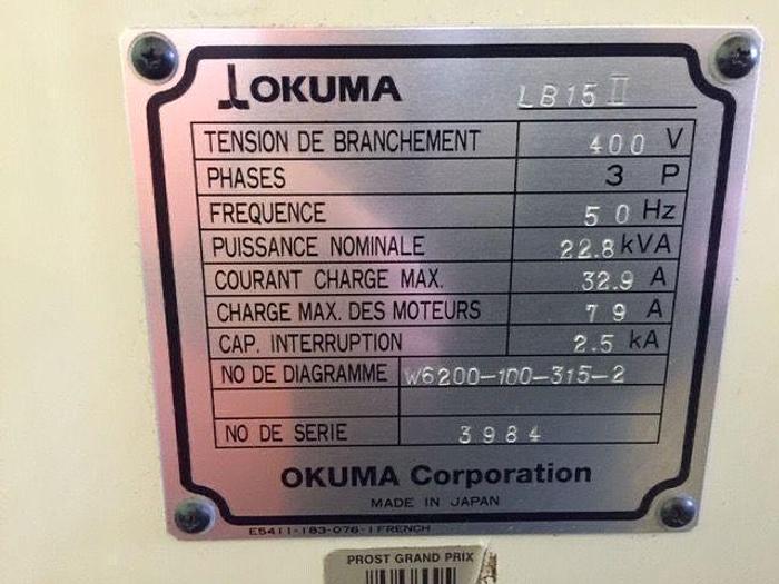 Utilisé 1998 OKUMA LB 15 II
