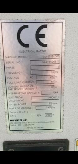 Utilisé 2001 MORI SEIKI CL 203/500 B