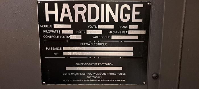 D'occasion 1999 HARDINGE CONQUEST T 51