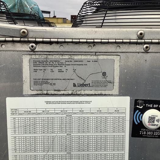 Used 2009 LIEBERT DDNT498Y64